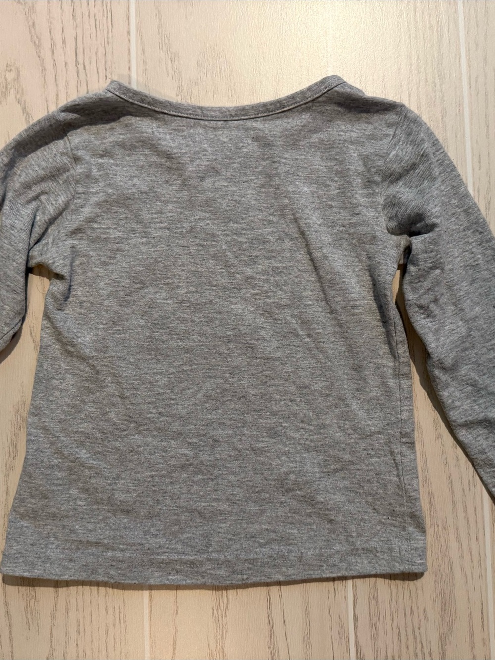 Disney The Little Mermaid Ariel Girls 3T Gray Long Sleeve Graphic Shirt - Picture 6 of 6